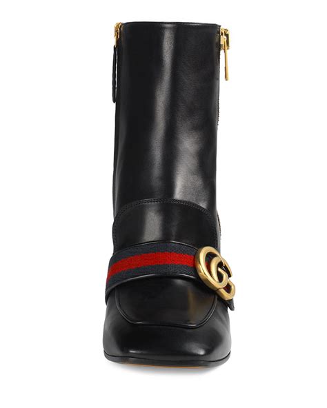 gucci peyton boot 37.5|Gucci Peyton Web.